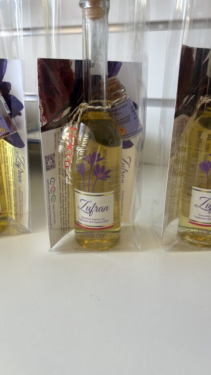 ZUFRAN LIQUORE 10 CL E ZAFFERANO D.O.P. DELL’AQUILA 0.3  G